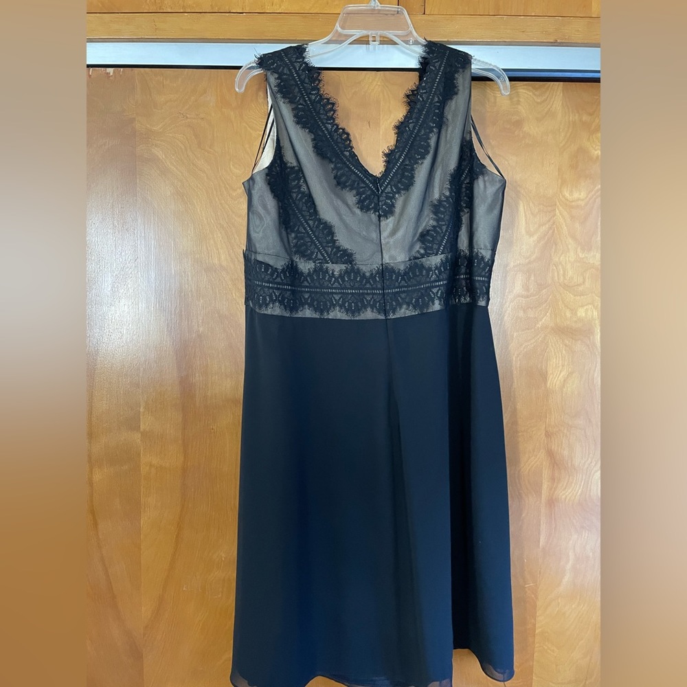 JS Collections Black Lace Cocktail Dress size 14w